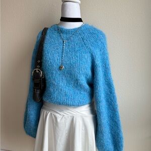 Oliver Bona Blue Knit Sweater